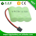 NI-MH 2 / 3AA 3.6V 700mAh Akku für schnurloses Telefon